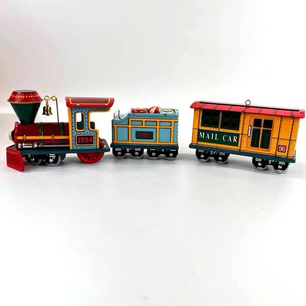 Hallmark Keepsake Ornaments Yuletide Central Collectors Series 1,2,3 - Picture 12 of 12